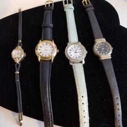 Lot Of 4 Vintage Watches 