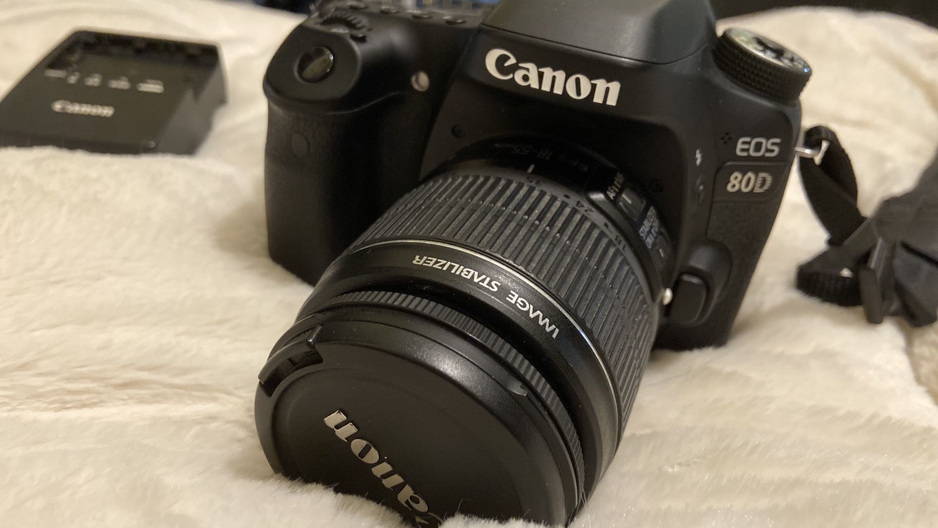 Canon EOS 80D with 18-55mm lens