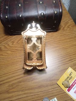 Vintage speakeasy door knocker with peep door to see outside