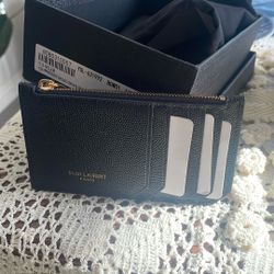 Saint Laurent Paris Wallet New Tith Tags