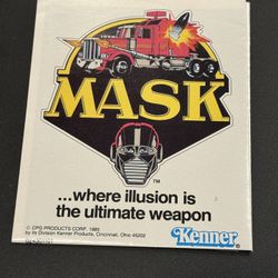 M.A.S.K. Kenner mask 1985 PRODUCT CATALOGUE pamphlet brochure/poster.   Overall great condition with no rips, no tears. Some small wear, nothing major