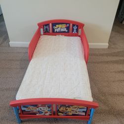 Paw Patrol Toddler Bed