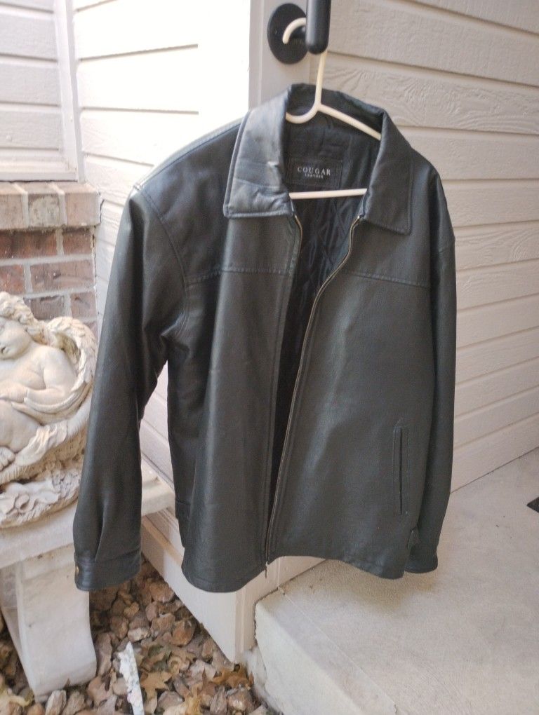 Cougar Leather Brand Jacket