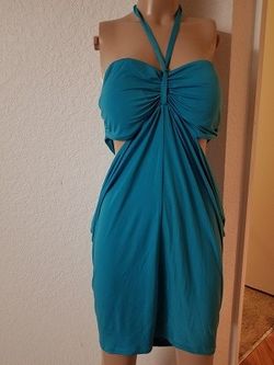 NEW BABY PHAT CUT OUT SIDE AND OPEN BACK STRETCH DRESS LARGE
