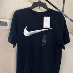 MENS NIKE TEE TSHIRT BLACK MEDIUM NEW
