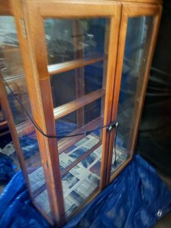 2 piece china cabinet