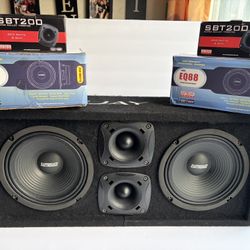 Earthquake 8"Midrange chuchero voicebox amazing sound and clarity 