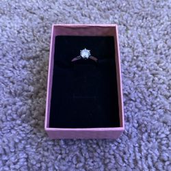1.0ct Moissanite Ring