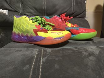 Size 8 Melo Ball X Puma mismatch