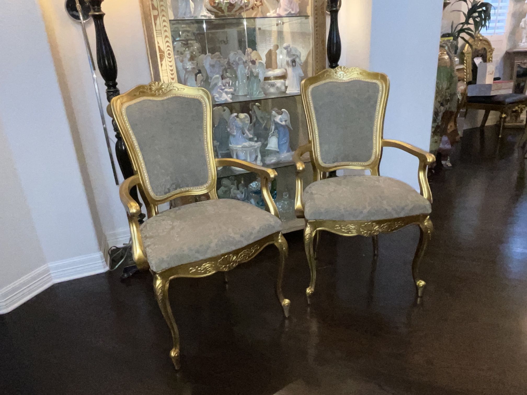 FRENCH LOUIS XV 2 SET PIC UP DOMINION 78257