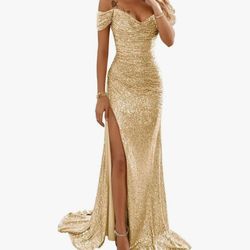 Gold Dress 