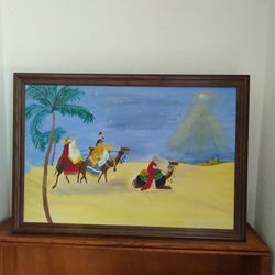 Desert Original Painting 39"1/2x27"1/2