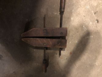 Vintage wood clamp