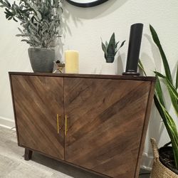 Wooden 2 Door Storage Cabinet