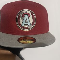 New Era Fitted Angels Baseball Hat