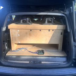 6 12s Complete Audio Sound System Speakers/Subwoofers