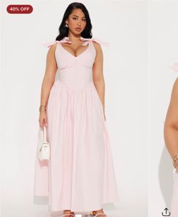Pink dress