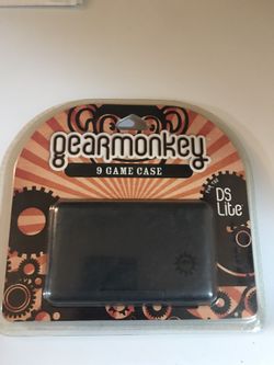 New Nintendo ds black hard game case