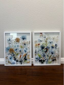 Set of 2 Framed Wall Art Prints
