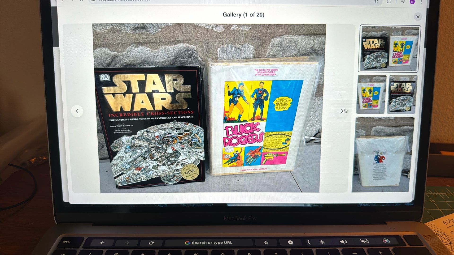 Buck Rogers The Collected Works 1969 & Star Wars Incredible Cross Section 1998