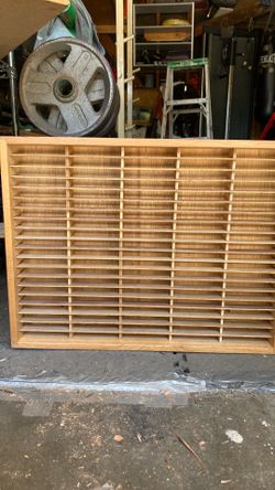 Napa Valley Box Co Vintage Cassette Tape Wood Wall Mount Storage