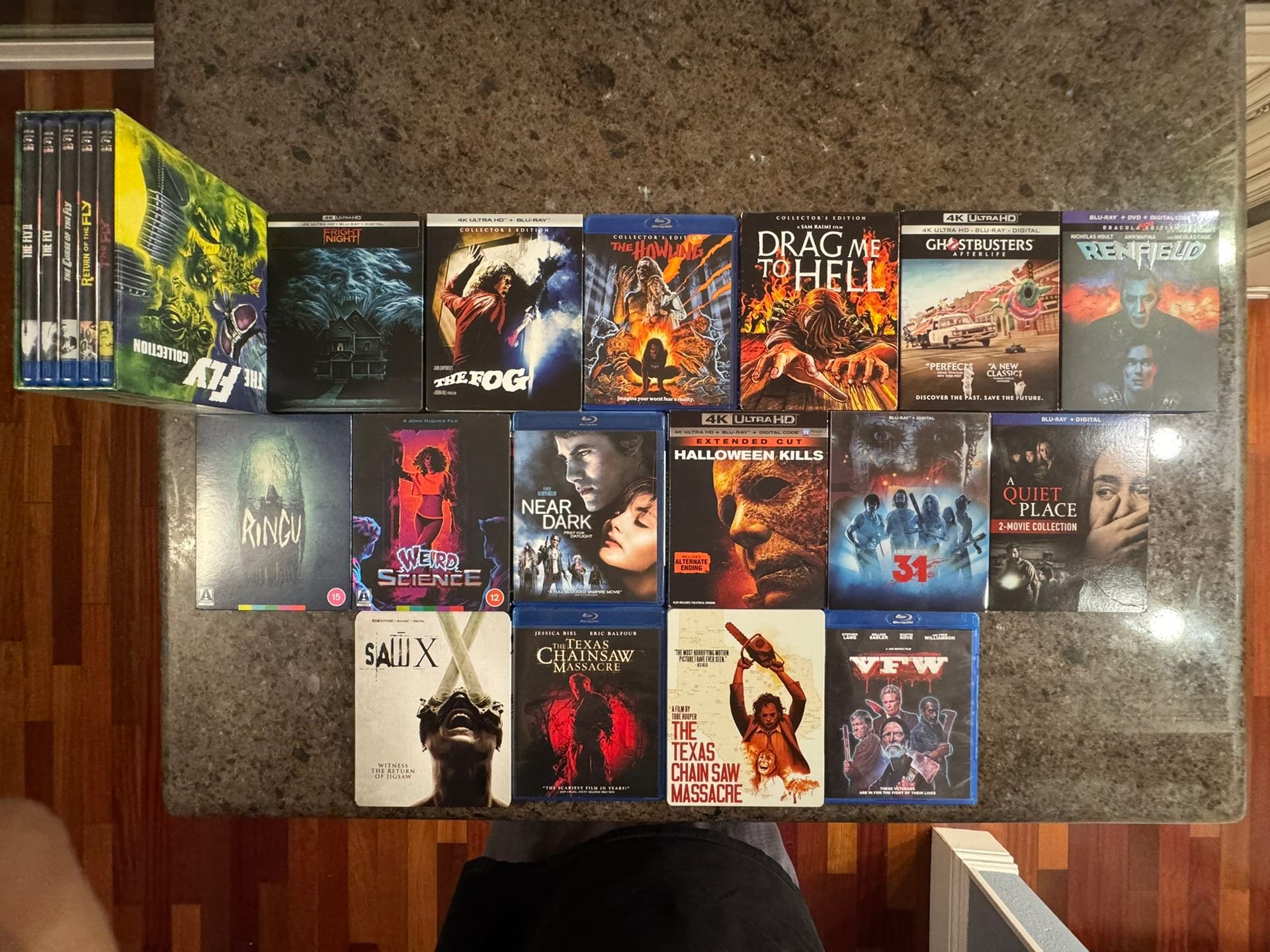 4k/Blu-Ray Horror Collector Boutique & Studio Movie Lot