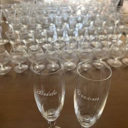Engraved Event Fine Glassware