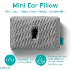 BLISSBURY Mini Ear Hole Pillow