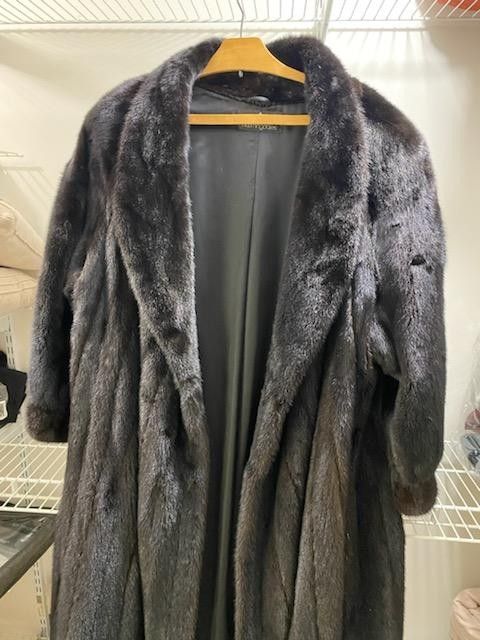 Black Mink Coat