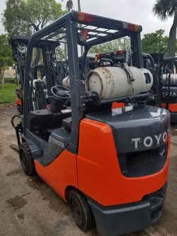 Toyota forklift 2012
