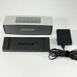 Bose SoundLink Mini Bluetooth Wireless Speaker with Charging Cradle ~ WORKING