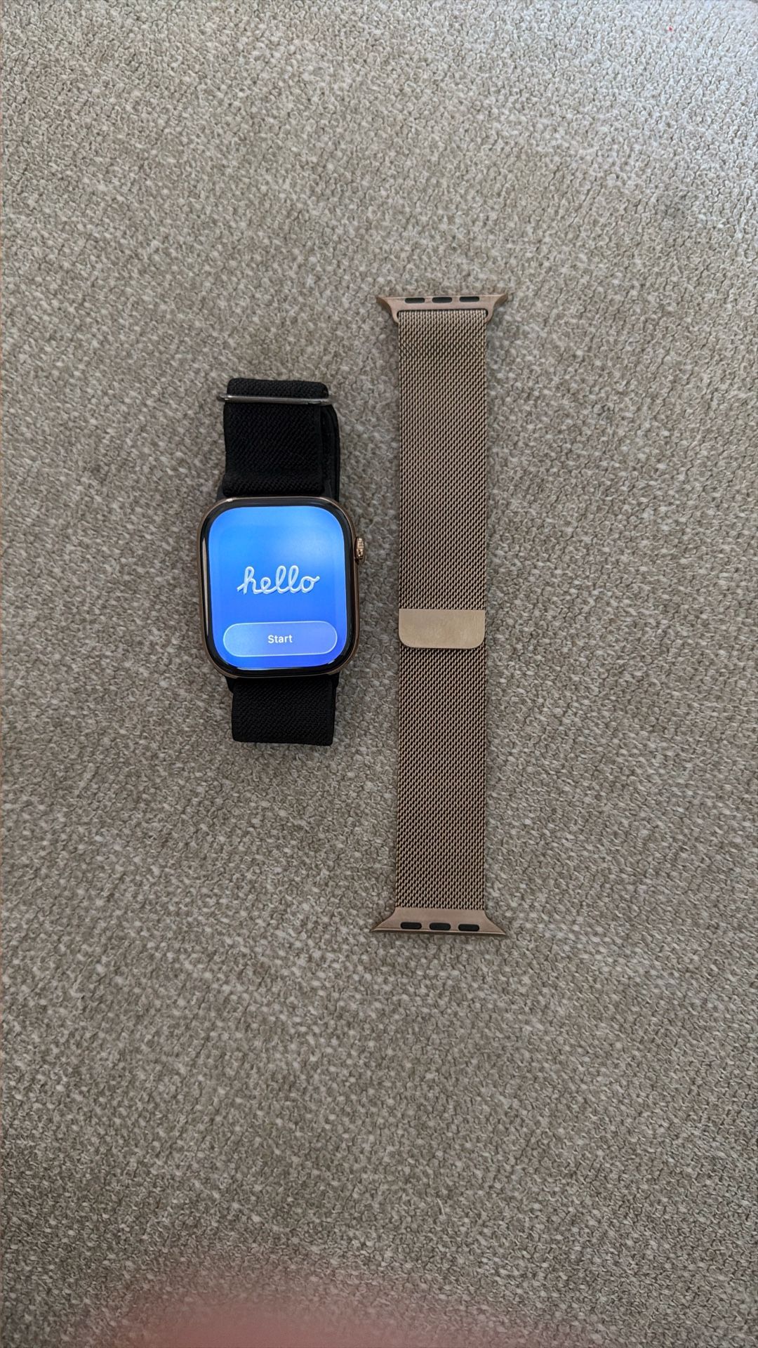 Apple Watch Series 10 Titanium 46mm Gold