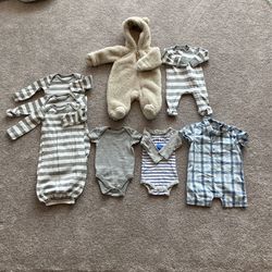 0-6 Month Baby Clothes. 
