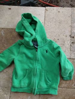 9month RL polo hoodie