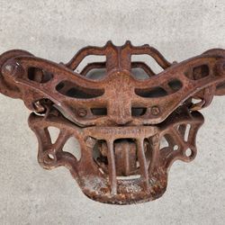 Stowell Vintage Farm Hay Trolley Farming Barn Pulley Equipment Tool