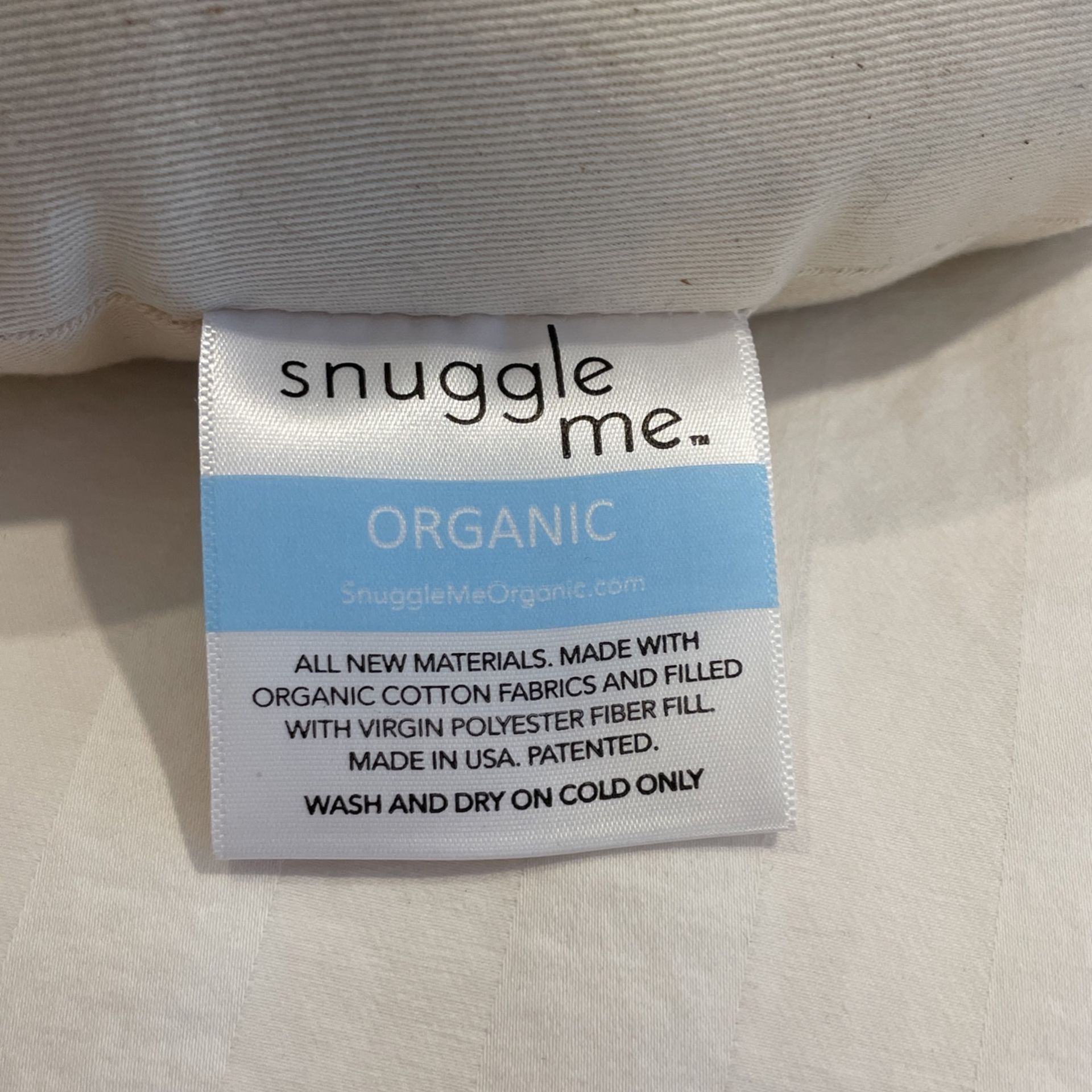 Snuggle Me Organic 