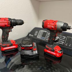 Craftsman Drills And Charger