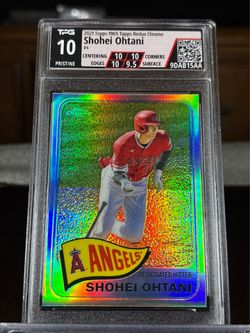 2021 Topps Chrome 1965 Redux Shohei Ohtani Refractor Gem Mint 10