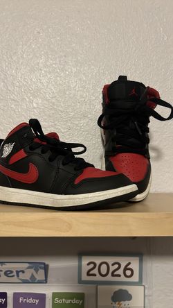 Air Jordan’s 1 black/red