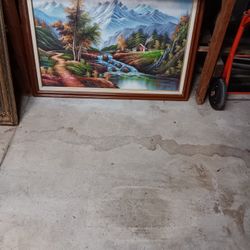 Beautiful decorative landscape paintings.