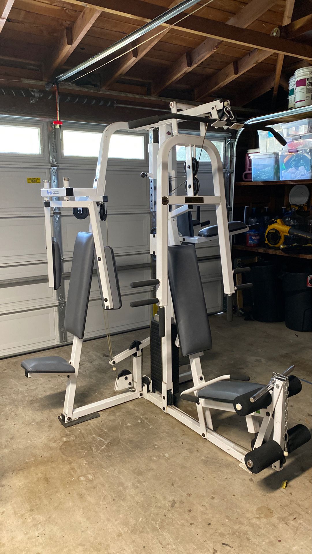 Pacific Fitness - MALIBU - Professional Weight Lifting Home Gym - 200Lbs Stack