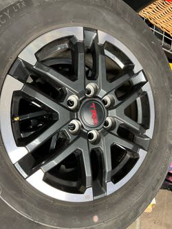 18” TRD Wheels and tires