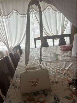 White Shoulder Purse