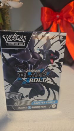 Pokémon TCG Scarlet & Violet Black Bolt Booster Bundle 6 Packs