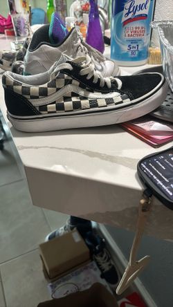 Vans Old Skool “Primary Check” Black & White Checkerboard