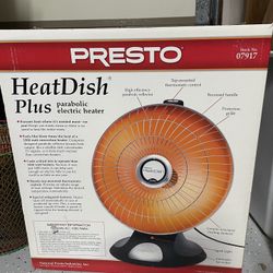 Presto HeatDish Plus Parabolic Electric Heater