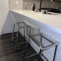 Clear Acrylic Bar Stools