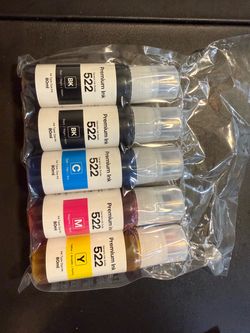 Premium Ink Bottles 522 New