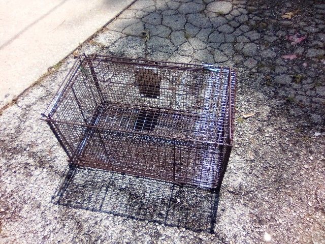 Small Rabbit Cage Black