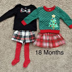 18 month Girl Christmas Bundle